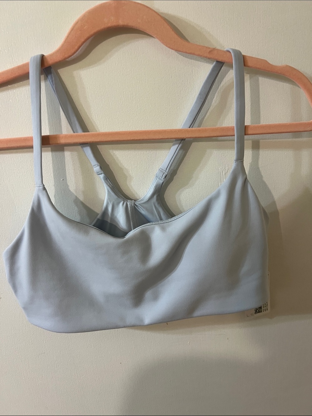 Lululemon Wunder Train Strappy Racer Bra, Stretch Blue, Size 10, A/B Cup NWT - Picture 3 of 10